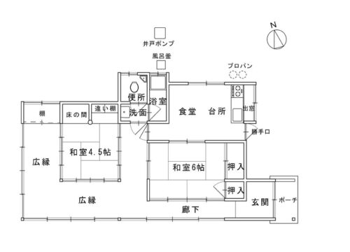 211433間取図