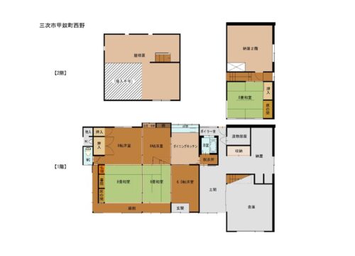 158間取図