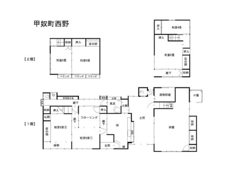 189間取図