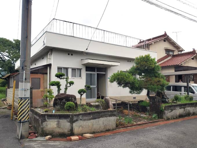 竹原市　215　屋上テラスあり。デッキチェアを置いて日向ぼっこを楽しめます。