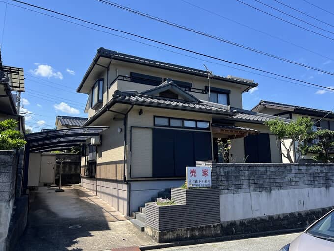 竹原市　226　青空が広がる閑静な1種低層のエリアです。